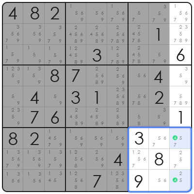 sudoku medium puzzle